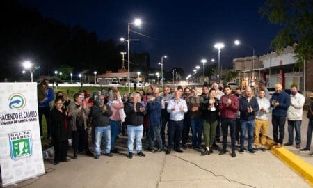 Santa Isabel: Inauguración de la renovada Avenida Santa Fe, una de las obras más importantes de los últimos tiempos