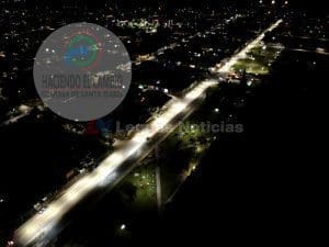 Santa Isabel: Inauguración de la renovada Avenida Santa Fe, una de las obras más importantes de los últimos tiempos