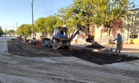 Villa Cañás: El municipio avanza con más obras en la ciudad