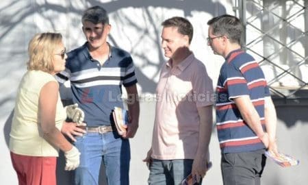 Santa Isabel: Lisandro Enrico le brindó firme apoyo a Ivan Bordón y Eliezer Rubín