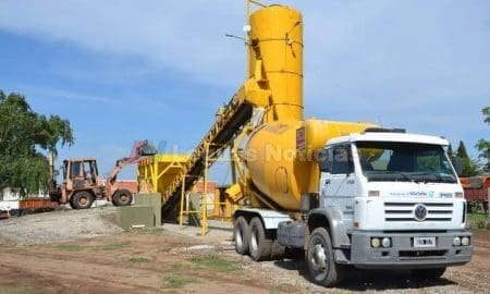 Villa Cañás: La Planta Hormigonera Municipal es una realidad