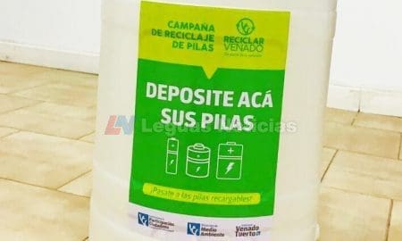 "Reciclar Venado" ya recolectó 240 kilos de pilas en desuso desde el inicio de la campaña