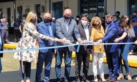 Sacnun celebró el regreso del Tren a Rufino por la laguna La Picasa