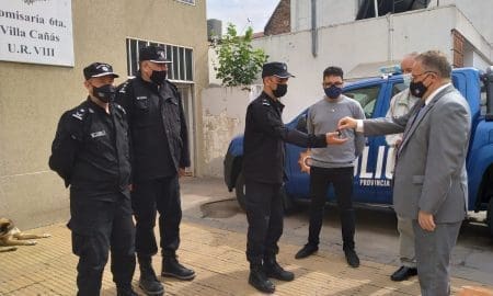 Villa Cañás: La provincia entregó una camioneta 0 Km a la Comisaría Sexta