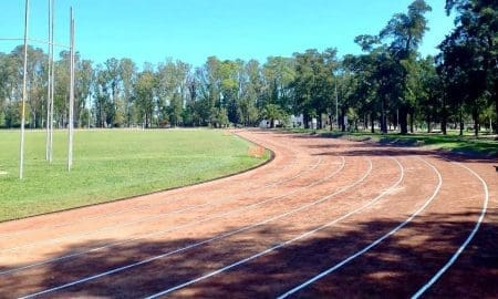 Parque Municipal de Rufino: Pista de Atletismo terminada y cada vez más cerca de la inauguración