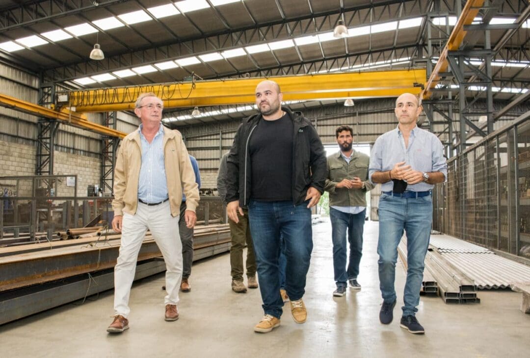 Costamagna tomó contacto con el sector productivo de Rufino y la región