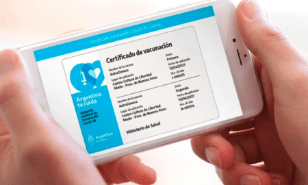 Habilitaron la descarga del certificado digital de vacunación contra el COVID-19