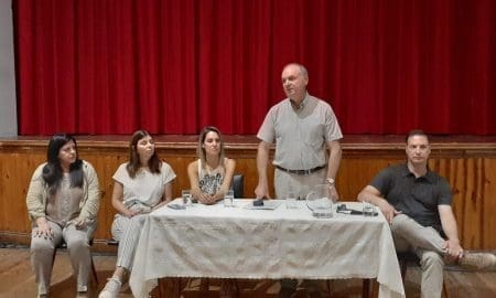 Villa Cañás: Gizzi, Losada, Figueroa Casas y Enrico se reunieron con productores cañaseños