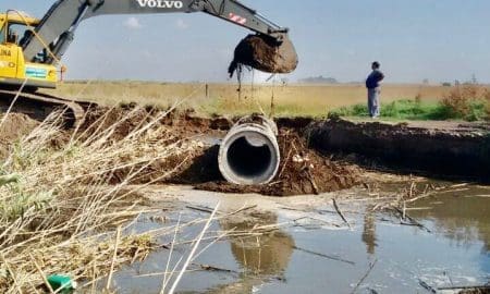 El senador Enrico continúa insistiendo en la urgencia de concretar la obra de defensa hídrica en Teodelina
