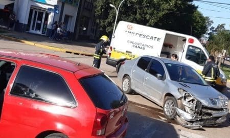 Villa Cañás: Accidente de tránsito en Avenida 50 y Calle 53