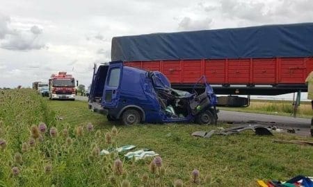 Melincué: Grave accidente de tránsito en Ruta Provincial 90
