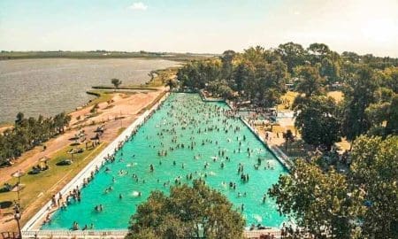 Balneario de Teodelina: Enrico y Poleri impulsan un espacio de juegos para el entretenimiento de niños