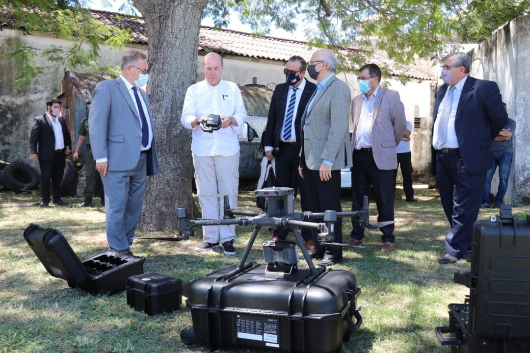 La provincia recibió los primeros 10 drones destinados a patrullaje preventivo La provincia recibió los primeros 10 drones destinados a patrullaje preventivo