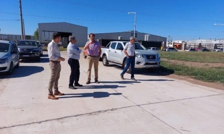 La provincia relevó las obras de puesta en valor del Parque Industrial "La Victoria" de Venado Tuerto