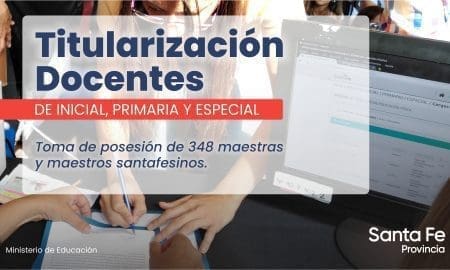 La provincia avanza en la estabilidad laboral de las y los docentes de educación Inicial, Primaria y Modalidad Especial