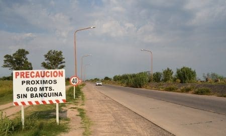 Piden reparar la Ruta 90 para volver a la doble circulación en Melincué