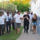 Recorrida del senador Enrico en barrios e instituciones de Venado Tuerto