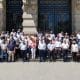 Cansados de la discriminación intendentes no peronistas se manifestaron contra Perotti y reclamaron los fondos correspondientes a sus localidades