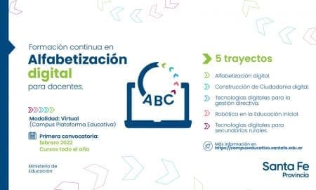 Más de mil docentes comenzaron la primera etapa del Plan de Formación en Alfabetización Digital