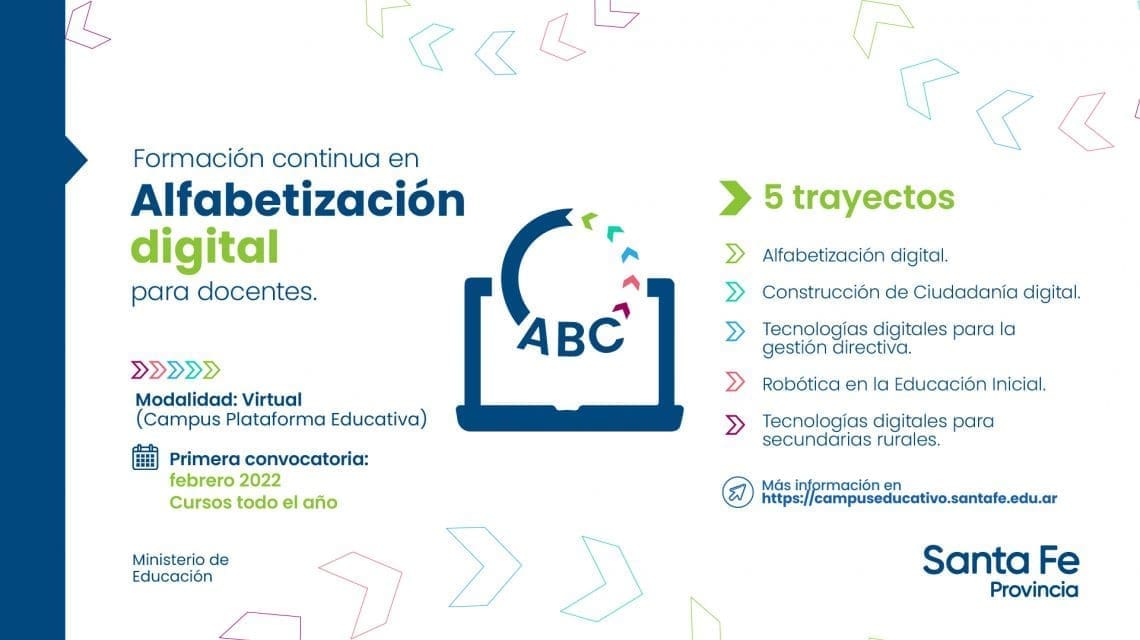 Más de mil docentes comenzaron la primera etapa del Plan de Formación en Alfabetización Digital