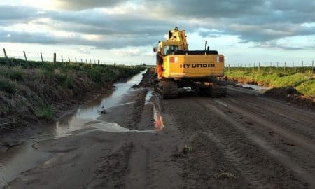 La Provincia firmará planes de obras viales para asistir a rutas afectadas por temporales en el departamento General López