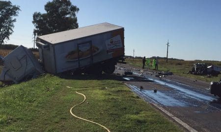 Viernes trágico en Ruta 8: Mueren dos personas en dos accidentes durante la mañana