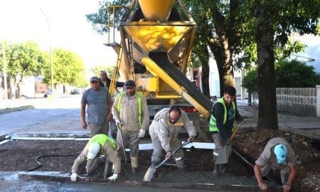 Villa Cañás: Trabajos de bacheo en Avenida 51 y Calle 56