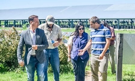 El senador Enrico visitó Christophersen para seguir acompañando el trabajo de empresas e instituciones