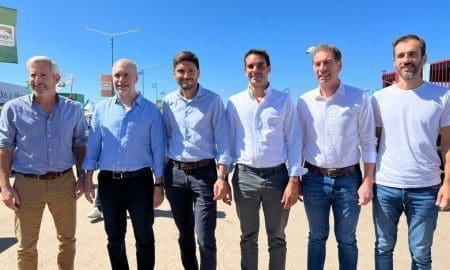 ExpoAgro: Pullaro compartió recorrida con Larreta, Tetaz y López Murphy