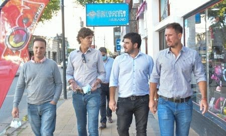 Venado Tuerto: Lousteau y Chiarella juntos por cumplir con una agenda de trabajo en la ciudad