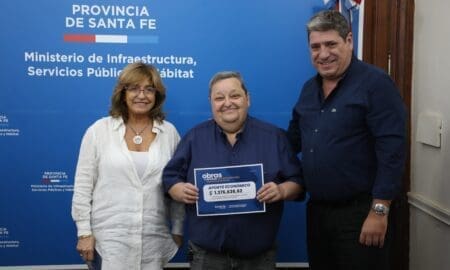 La provincia entregó más de 135 millones de pesos para obras de saneamiento