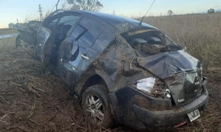 Villa Cañás: Accidente en Ruta 94 a la altura de la Curva S