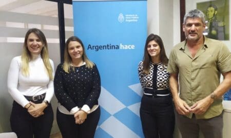 María Teresa: Reuniones de trabajo y gestión del presidente comunal en Buenos Aires