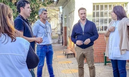 El senador Enrico visitó Santa Isabel en amplia recorrida por diversas instituciones