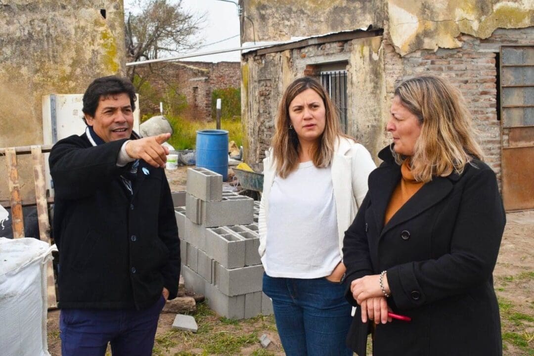 Georgina Orciani y Silvia Ciancio recorrieron localidades de los departamentos General López y Caseros