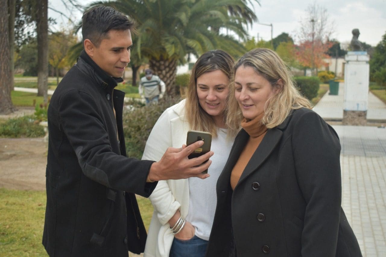 Georgina Orciani y Silvia Ciancio recorrieron localidades de los departamentos General López y Caseros