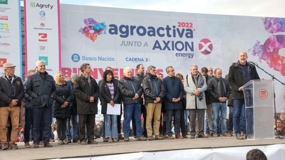 Perotti participó de la inauguración de AgroActiva Perotti participó de la inauguración de AgroActiva