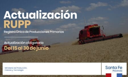 Del 15 al 30 de junio deberán actualizarse los datos del Registro Único de Producciones Primarias