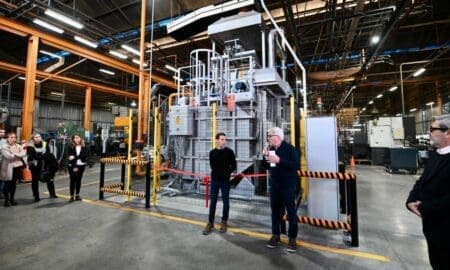 Venado Tuerto: Autoridades provinciales participaron de la presentación de nuevo equipamiento en la empresa Essen