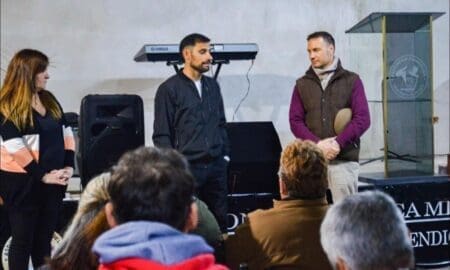 Recorrida del senador Enrico en barrios de Venado Tuerto
