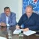 Villa Cañás: Firma de convenio con el Banco Santa Fe