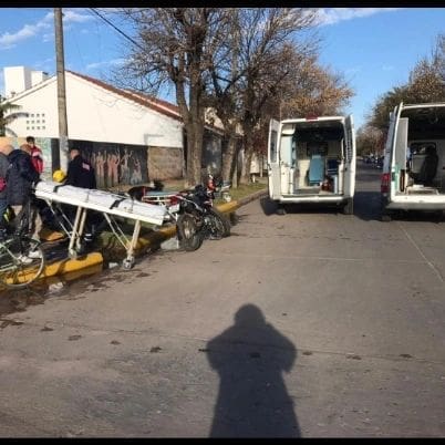 Villa Cañás: Accidente vehicular en Calle 57 y Avenida 50