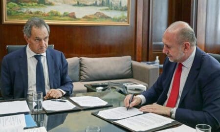 El gobernador Omar Perotti se reunió con el ministro de Desarrollo Productivo de la Nación, Daniel Scioli