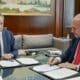 El gobernador Omar Perotti se reunió con el ministro de Desarrollo Productivo de la Nación, Daniel Scioli