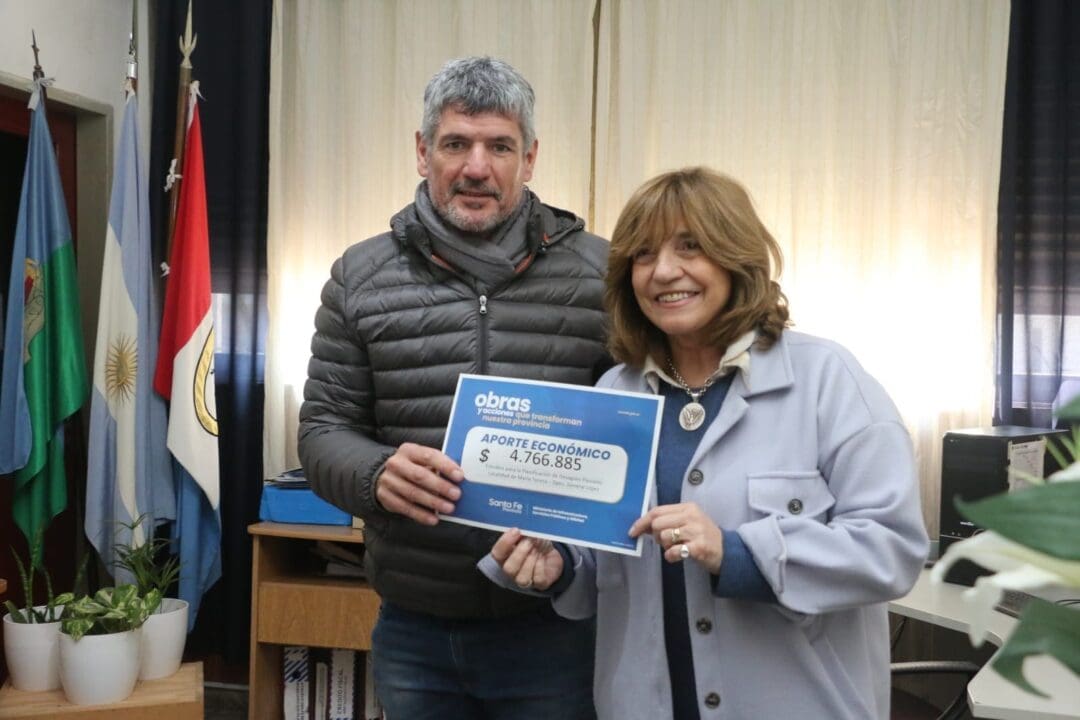 María Teresa: Firma de convenio para realizar importantes estudios hídricos