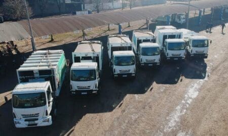 Venado Tuerto: El municipio presentó seis nuevos camiones que reforzarán la prestación de servicios