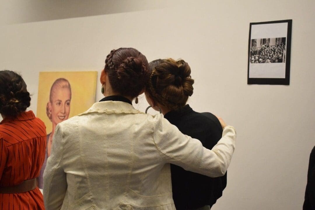 Sacnun encabezó un emotivo y original homenaje a Evita Sacnun encabezó un emotivo y original homenaje a Evita