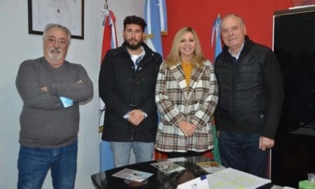 Villa Cañás: María de los Ángeles Sacnun visitó la ciudad