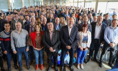 Perotti participó del 1° Plenario de obra pública federal de la Región Centro