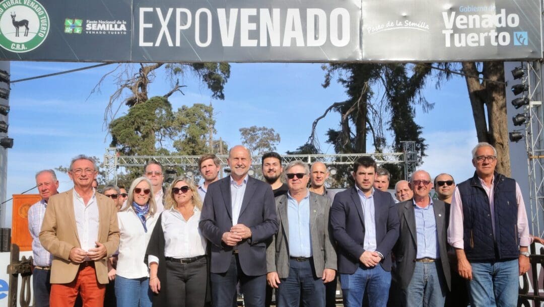 Perotti en la ExpoVenado 2022: Esta muestra expresa al país, la producción y el trabajo